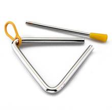 5/6/7/8 Inch  Percussion Musical Instruments Triangle Bell Children's Early Educational Musical Toy Gifts for Kids 2024 - buy cheap