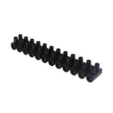 10PCS X3 series nylon screw terminal block 10A 15A 20A 30A12 / Utype copper plastic strip connector barrier terminal block 2024 - buy cheap