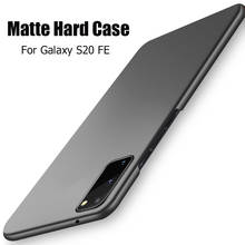 Funda trasera dura para Samsung Galaxy S20 Fan Edition 5G, carcasa mate para Samsung S20 Note 20 10 Ultra S20 Plus S8 S9 S10 2024 - compra barato