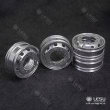 Metal Dual Rear Hub for 1/14 RC LESU Wheel Reduction Axle Truck Tractor Dumper TH16476 2024 - buy cheap