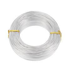 Pandahall, примерно 25 м/500 г, 3 мм, Универсальный алюминиевый металлический провод, принадлежности для DIY ювелирных изделий, аксессуары ручной работы 2024 - купить недорого
