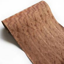 Reconstituted Natural Veneer Genuine Wood Fig Figuared Phoebe Decorative Splice Veneer for Furniture Backing Kraft Paper 2024 - buy cheap