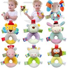 Jjovce-Muñeca de peluche de animales para bebé, juguete de felpa suave, con sonajero, para Halloween, de 0 a 12 meses, 4 colores 2024 - compra barato
