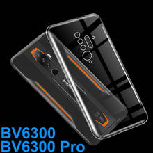 Чехол для Blackview BV6300 Pro, Ультратонкий Мягкий силиконовый чехол, задняя крышка для Blackview BV6300, стеклянный ТПУ чехол для телефона Etui 5,7 дюйма 2024 - купить недорого