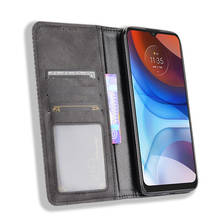 Kickstand Plain PU Leather Wallet Case for Motorola MOTO E7 G8 G9 Power E6i G Stylus Play One 5G Ace Fusion G30 Phone Bag 2024 - buy cheap