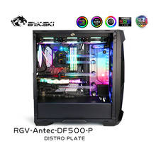 Bykski-Kit de refrigeración por vía fluvial, carcasa para Antec DF500 RGB, ARGB 5V, para construcción de una sola GPU, RGV-Antec-DF500-P 2024 - compra barato