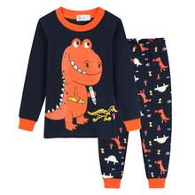 Children Dinosaur Pyjamas Sets Boys Girls Pajamas for Kids Long Sleeve Homewear Set Pijamas Baby Sleepwear Suits Nightwear 2024 - buy cheap