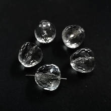 Wholesale  19mm*19mm 115pcs/lot  Clear Faceted  Acrylic/Irregular Beads/Jewelry Accessories/ Finding DIY Jewelry Beads 2024 - buy cheap
