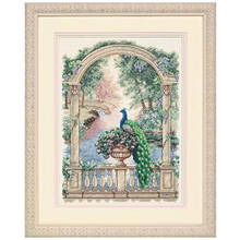 11/14/18/16/22/25/28ct Amishop Gold Collection Counted Cross Stitch Kit Majestic Peacock Animal and Flower dim 35110 2024 - buy cheap