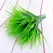 7 Stems artificial plant simulation green fern grass persian leaves flower bouquet potted green plants home wedding decoration 2024 - buy cheap