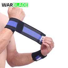 WarBLade New Outdoor Sport Elastic Bandage Hand Munhequeira Sport Wristband Gym Support Wrist Brace Wrap Fitness Tennis 1PCs 2024 - buy cheap