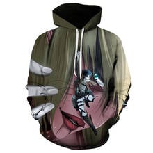 Attack on Titan Annie Leonhart Cosplay Hoodie 3D Printed Sweatshirt Men Women Casual Streetwear Pullover 2024 - buy cheap