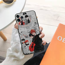 given anime chino aesthetic silicone Phone Case FOR iPhone Se 6 6s 7 8 Plus X Xr Xs 11 12 Mini Pro Max Glass Cover Shell 2024 - buy cheap