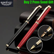 Bolígrafo de Metal para hombre, marca de lujo, buena calidad, para escritura, compra 2 bolígrafos, envío de regalo 2024 - compra barato