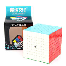 Moyu Meilong-cubo mágico sin etiqueta 9x9X9 para adultos, juguetes profesionales de velocidad 9x9 para adultos, rompecabezas, cubos, juguete educativo para chico, regalo cubo rubik 2024 - compra barato