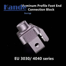 Блок Соединительный для алюминиевого профиля серии 3030 4040 для экструзии алюминия M8 M10 M12 серебристого цвета 2024 - купить недорого