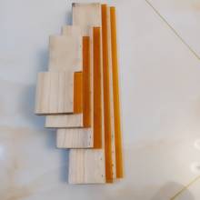 High Quality Wholesale Price Imported from France Wooden Silk Printing Squeegee 2024 - buy cheap