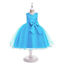 Vestido infantil formal de baile, para crianças de 3 a 8 anos, vestido de princesa para festa de natal, roupas infantis 2024 - compre barato