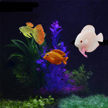 Peixe decorativo falso ouro artificial, peixe em estoque decoração de aquário 2024 - compre barato