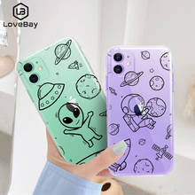 Lovebay Phone Case For iPhone 11 Pro Max X XS XR Xs Max Transparent Cartoon Space Soft TPU Case Cover For iPhone 6 6s 7 8 Plus 2024 - buy cheap