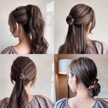 New Women Retro Bird's Nest Variety Ball Head Hair Claws Girls Elegant Fixed Hair Tie Ponytail Lazy headband Hair Accessories 2024 - buy cheap