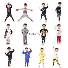 Boys Cartoon Cotton Pajamas Sets Girls Unicorn Pijamas Kids Animal Pajama Sets for 2-8Years Pyjamas Kids Sleepwear Nightwear 2024 - buy cheap