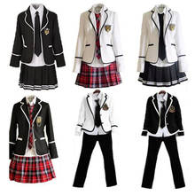 British College Style Student School Uniform Suit Uniform Skirt Pants Korean Primary School Student Class Clothes Autumn Suit 2024 - buy cheap