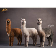 1/6 Scale Figure Scene Animal Model Resin Alpaca Static Decoration For 12'' Action Figure Dolls DIY Display Jxk011 2024 - buy cheap