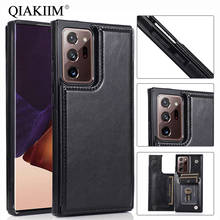 Leather Wallet Case For Samsung Galaxy S20 FE S10 S9 S8 Plus Note 20 Ultra 10 Lite 9 8 S7 Edge Card Slot Shockproof Phone Cover 2024 - buy cheap