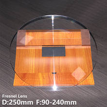 Fresnel lens D250mm F90mm Down light 8 focal lengths Precision detection Spotlight amplify Solar energy high definition 2024 - buy cheap