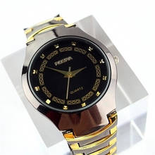 Luxury Business Black Tungsten-like Steel Watches Men Quartz Wristwatches Ultra Thin Mens Watches Reloj Hombre Relogio Masculino 2024 - buy cheap