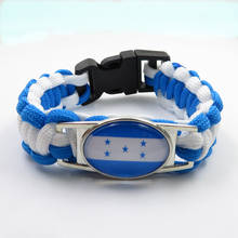 Infinity Love Honduras Flag Bracelet Fashion Honduras Paracord Bracelet For Women And Men Jewelry 2024 - buy cheap