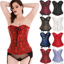 Corsets Gothic Bustier Burlesque Tops Steampunk Sexy Gorset Woman Tummy Slimming Sheath Cincher Corselet Waist Trainer S-6XL 2024 - buy cheap