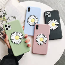 Bonito daisy flor caso suporte para samsung galaxy m01 núcleo m10 m11 m21 m30s m31 m51 m60s m80s titular tpu capa traseira 2024 - compre barato