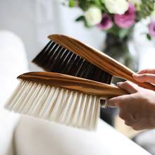 New Long Handle Bristles Brush Wooden Antistatic Dust Brushes Carpet Sofa Bed Clothes Sweeping Broom Household Cleaning Tools 2024 - buy cheap