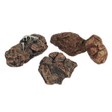4 pacote miniatura modelo pedras kit dinossauros wildlifes sandtable layout 2024 - compre barato