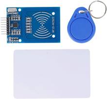 RFID Kit - MF RC522 RF IC Card Sensor Module + S50 Blank Card + Key Ring for Arduino Raspberry Pi 2024 - buy cheap