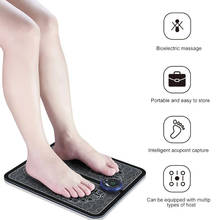 Electric EMS Intelligent Foot Massage Pad Mat Pulse Acupuncture USB Charging Improve Blood Circulation Relieve Ache Health Care 2024 - buy cheap