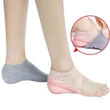 Plantillas de silicona para masaje de pies, calcetín Invisible para aumento de altura, ideal para regalo, caliente 2024 - compra barato