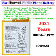 Bateria usada para huawei honor 8/8 lite, ascend p9, p9 lite, g9, p10 lite, p20 lite, honor 5c 7c, honor 9i/9 lite, honor v9 play 2024 - compre barato