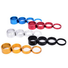 4pcs/set Aluminum Bike Headset Washer Mountain Bicycle Front Fork Washer Bike Stem Handlebar Spacers Ring Gasket 2024 - buy cheap