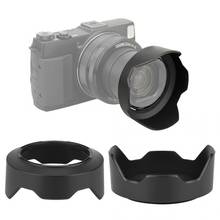 LH-DC80 plástico preto câmera montagem da lente capa apto para canon g1x mark ii câmera 2024 - compre barato