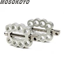 For Harley Footrests Motorcycle Knuckle Foot Pegs Footrest Male Mount Footpegs  for Harley DYNA  Cafe Racer XL883R  XL48  XL883N 2024 - buy cheap