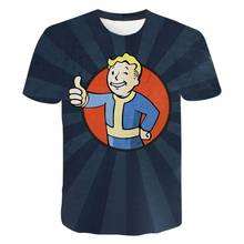 2021 New Fallout 3D T Shirt Men Women Children Printed Summer T-Shirt Casual Short Sleeves Boy Girl Kids Fashion Cool TopsTee 2024 - buy cheap