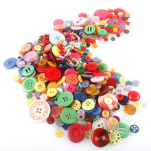 600pc Resin Buttons 2-4Hole for DIY Scrapbooking Crafts Baby Children Clothing Sewing Accessories Decoration Material Random mix 2024 - buy cheap