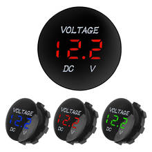 DC 12V-24V  Mini Digital Voltmeter Ammete  Voltage Meter Tester  For Car Auto Motorcycle Boat  Led Display 2024 - buy cheap