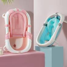 Bañera plegable para bebés recién nacidos, baño grande para el hogar, barril de baño para bebés, productos para sentarse y acostarse 2024 - compra barato