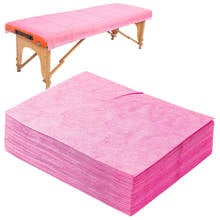 50PCS 180x80cm Massage Table Sheets Sets Disposable SPA Bed Sheets Non-Woven Fabric Lash Bed Cover 31" X 70 2024 - buy cheap