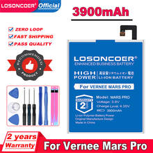 LOSONCOER 3900mAh Battery For Vernee Mars Pro Mobile Phone Battery +Free Tools 2024 - buy cheap