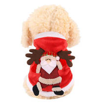 Christmas Dog Clothes Small Dogs Santa Costume for Pug Chihuahua Yorkshire Pet Cat Clothing Jacket Coat Pets Costume 2024 - buy cheap